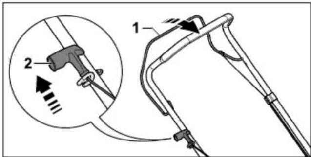 STIHL RM 2 RC - Starta motor - 1