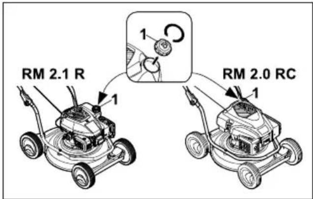 STIHL RM 2 RC - AVVISO - 1
