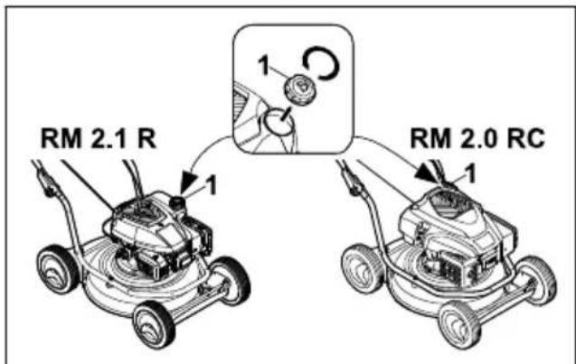 STIHL RM 2 RC - VAROVANIE - 1