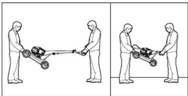 STIHL RM 2 RC - Бутане на косачката - 1