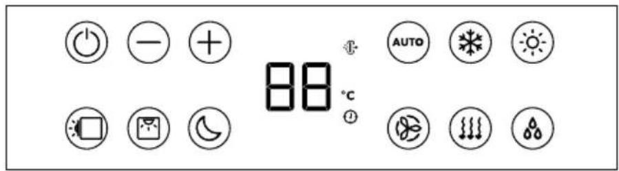 DOMETIC FreshJet FJX4 1500M - XTO Control panel - 2
