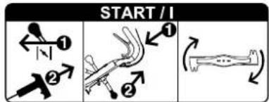STIHL RM 756 YS - Speed adjustment: - 6