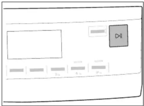 AEG TR89P54B - Een programma starten - 1