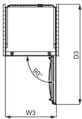 AEG NSC7P751ES - Dimensions - 3