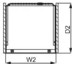 AEG NSC7P751ES - Dimensiones - 4