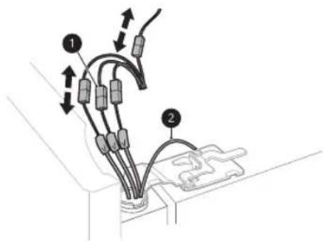 LG LRSWS2806S - Remover la puerta del refrigerador - 1