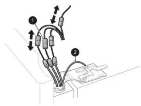 LG LRSWS2806S - Removing the Refrigerator Door - 1