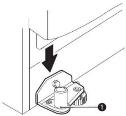LG LRSWS2806S - Assemblage de la porte du congélateur - 1