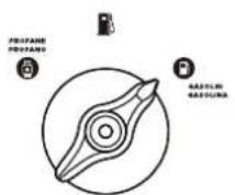 WESTINGHOUSE iGen4500DFcv - FUEL SELECTOR SWITCH - 1