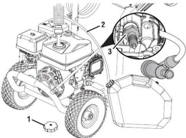 WESTINGHOUSE WPX3600 - DRAINING THE FUEL TANK - 1