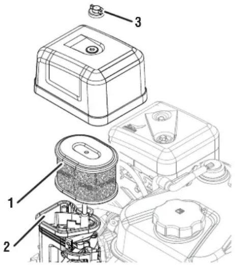 WESTINGHOUSE WPX3600 - NETTOYAGE DU FILTRÉ À AIR - 3