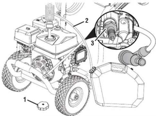 WESTINGHOUSE WPX4400 - DRAINING THE FUEL TANK - 1