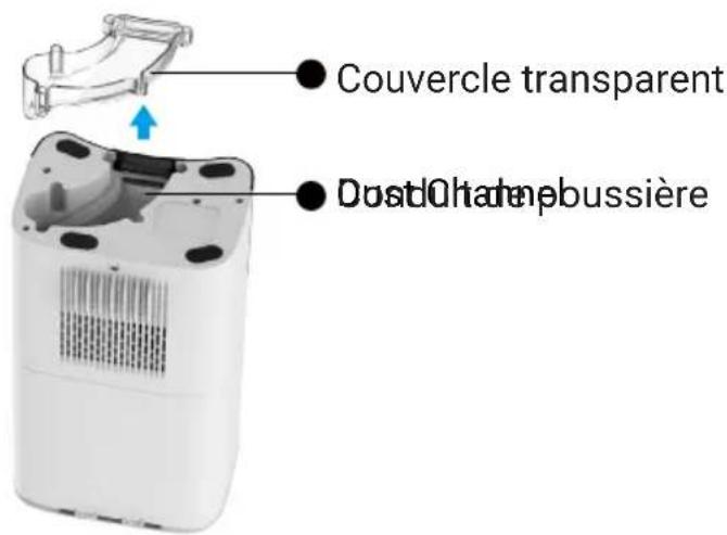 EZVIZ RC3 Plus - Nettoyage du conduit de poussière - 1