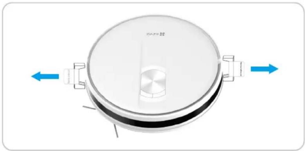 EZVIZ RC3 Plus - Retrait des dispositifs de protection - 1