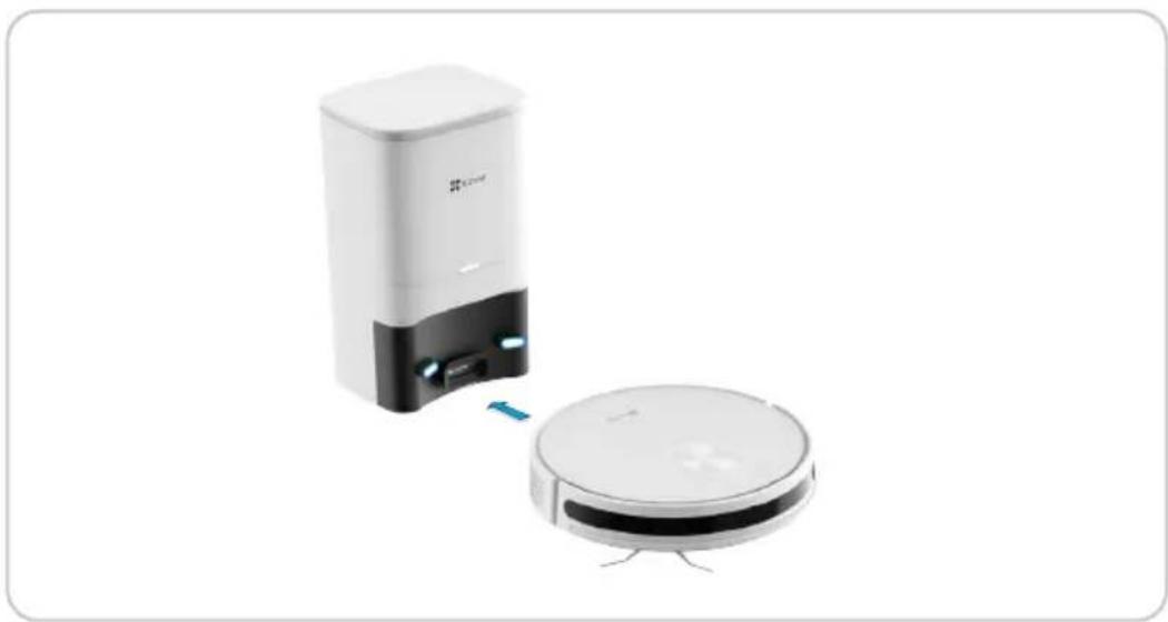 EZVIZ RC3 Plus - Positionnement du robot - 1