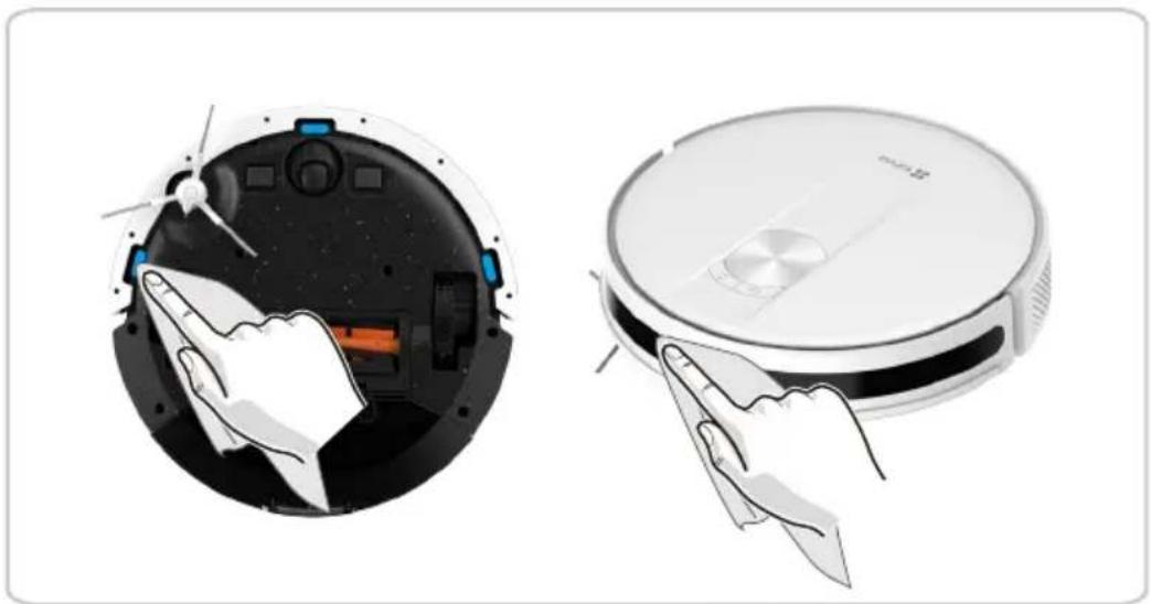 EZVIZ RC3 Plus - Nettoyage du capteur - 1