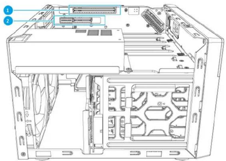 QNAP QVP-85B - Panneau gauche - 1