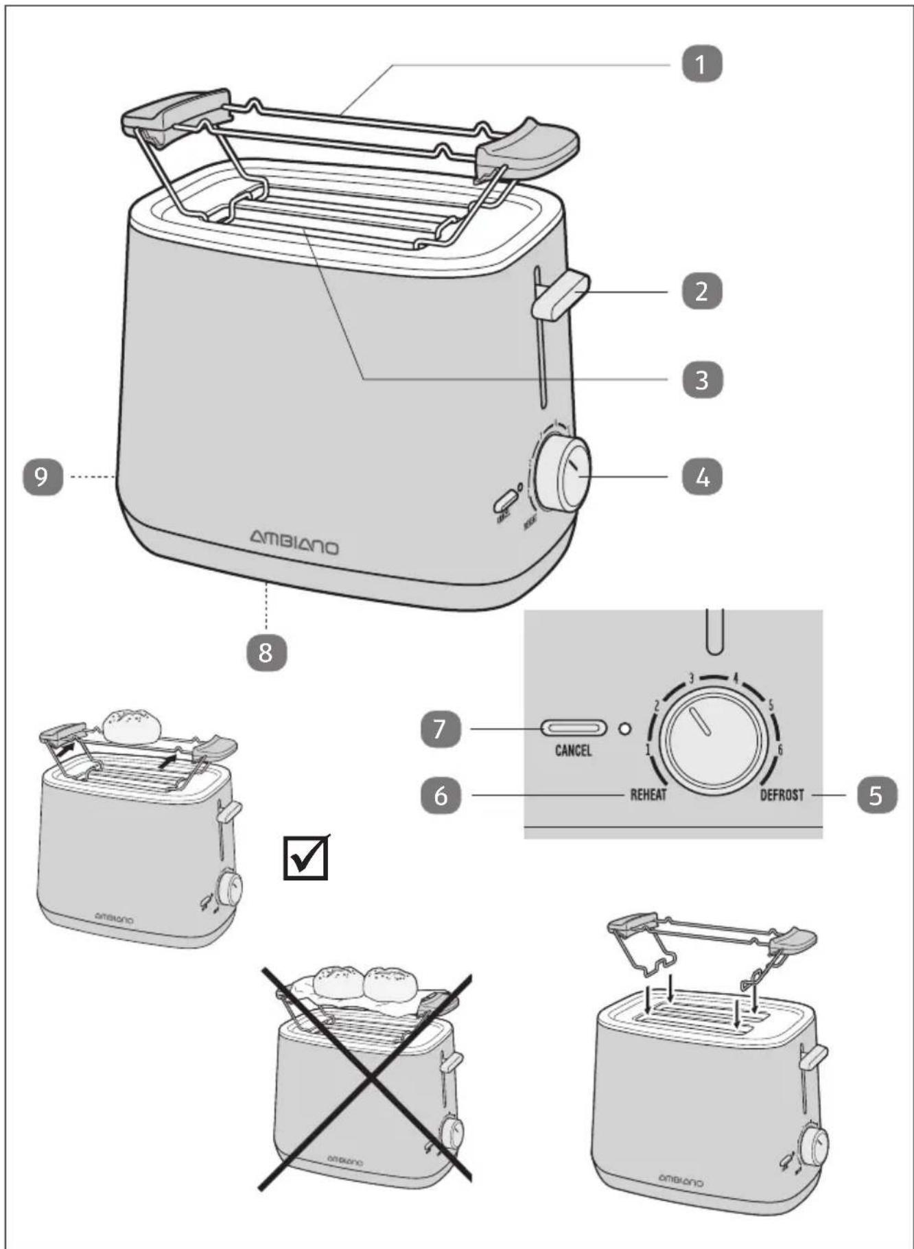 Ambiano GT-TSD-EDS-11 - Contenu de livraison - 1