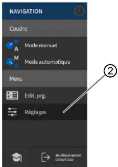 Dürkopp Adler D869 e-con - Gestion utilisateurs - 7