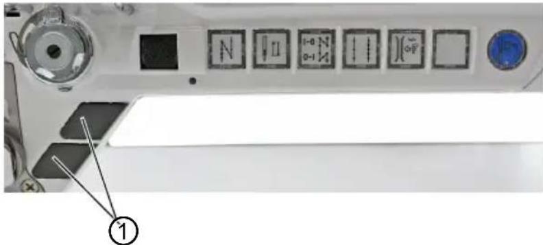 Dürkopp Adler D869 e-con - Assigner une fonction aux touches favorites - 1