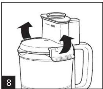HAMILTON BEACH Stack & Snap 70725A - How to Use Chopping/Mixing Blade (cont.) - 3