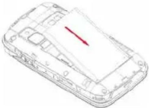 Trevi FLEX 50 C - Installieren der SIM-Karte und der batterie - 3