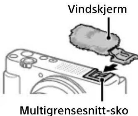 SONY ZV-1M2 - Bruke vindskjermen (inkludert) - 1