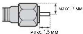 SONY KD-75X75WL - Препоръки за конектор тип F\* - 1