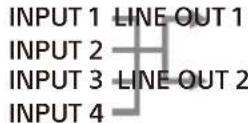 SONY XM-8ES - INPUT MODE-schakelaar - 6