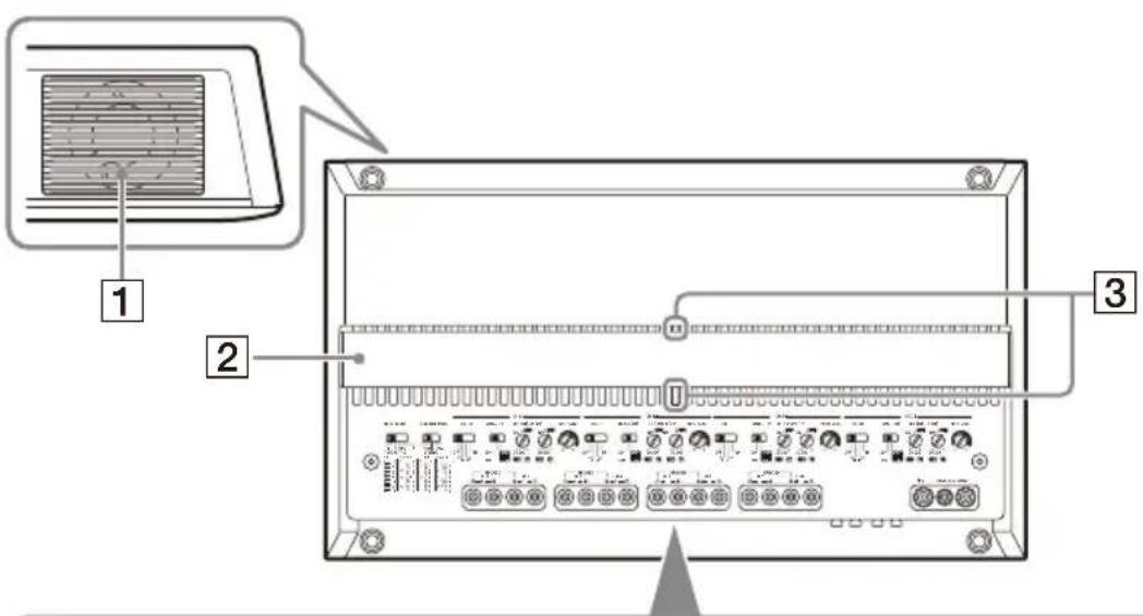 SONY XM-8ES - Advertencia - 1