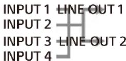 SONY XM-8ES - LINE OUT MODE-omkopplare - 2