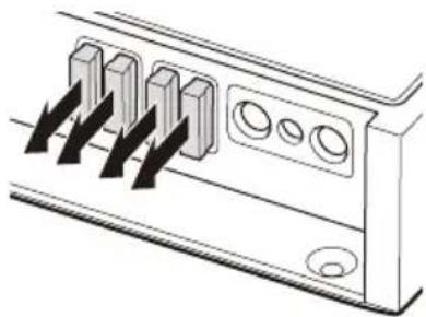 SONY XM-8ES - Sustitución de fusibles - 1