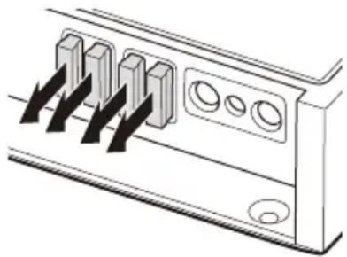 SONY XM-8ES - Austauschen der Sicherung - 1