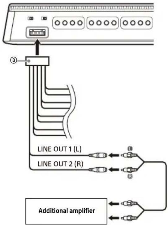 SONY XM-8ES - Output Connection - 1