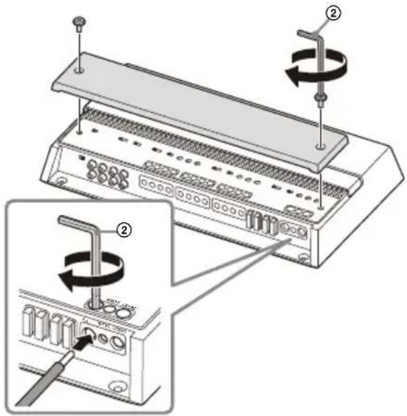 SONY XM-6ES - Hinweise zum Vornehmen der Anschlüsse - 1