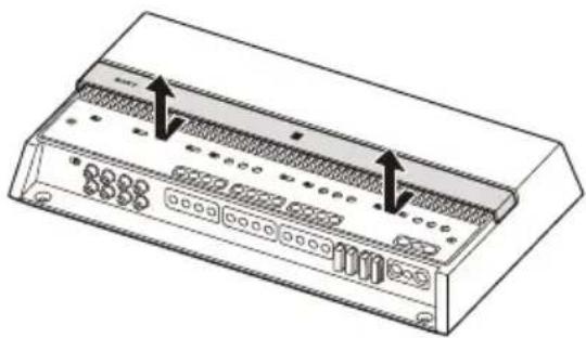 SONY XM-6ES - Changing the heat sink cover direction - 1