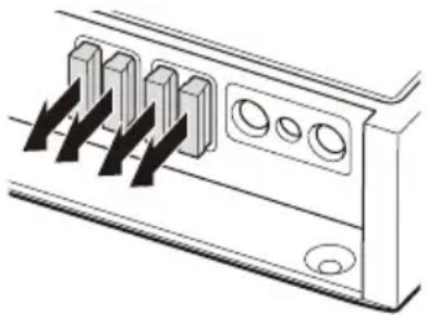 SONY XM-6ES - Austauschen der Sicherung - 1