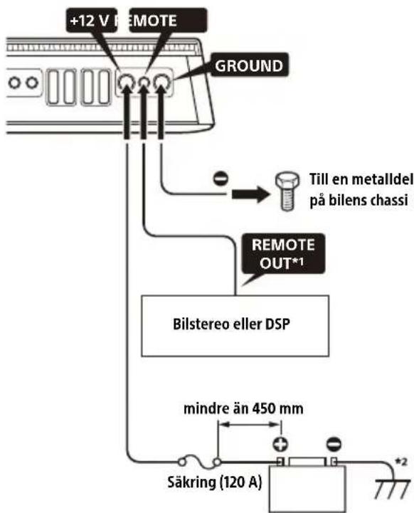 SONY XM-6ES - Anslutning - 1