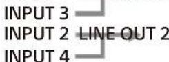 SONY XM-6ES - Interruptor LINE OUT MODE - 1