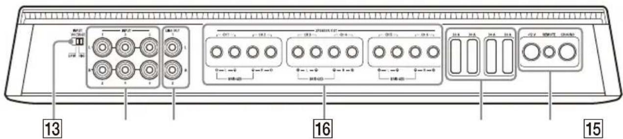 SONY XM-6ES - Waarschuwing - 1