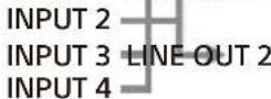 SONY XM-6ES - Interruptor LINE OUT MODE - 2