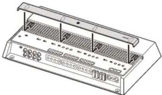 SONY XM-6ES - Changing the heat sink cover direction - 2