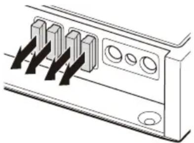 SONY XM-6ES - Sustitución de fusibles - 1