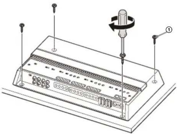 SONY XM-6ES - Montaje del amplificador - 1