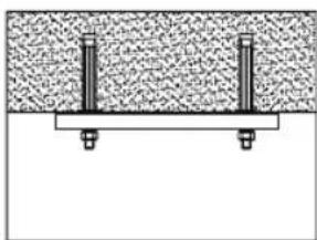 SPC Conforto DC Lite 2 - Installazione staffa a soffitto: - 1