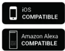 iOS COMPATIBLE Amazon Alexa COMPATIBLE