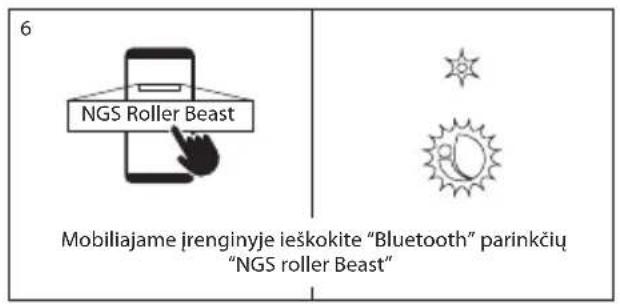 NGS Roller Beast - "RADIO" REŽIMAS - 1