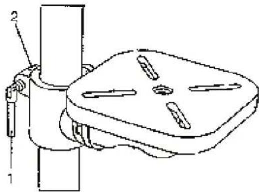 Güde GSB 20/12 R+L - Advancement Hand Lever Assembling (Fig. 10) - 2