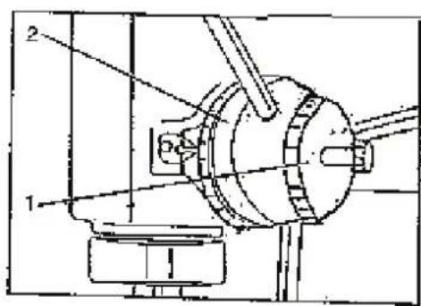 Güde GSB 20/12 R+L - Resort de rapel al tijei (fig. 19) - 1