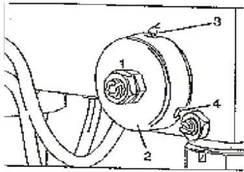 Güde GSB 20/12 R+L - Quill Return Spring (Fig. 19) - 2